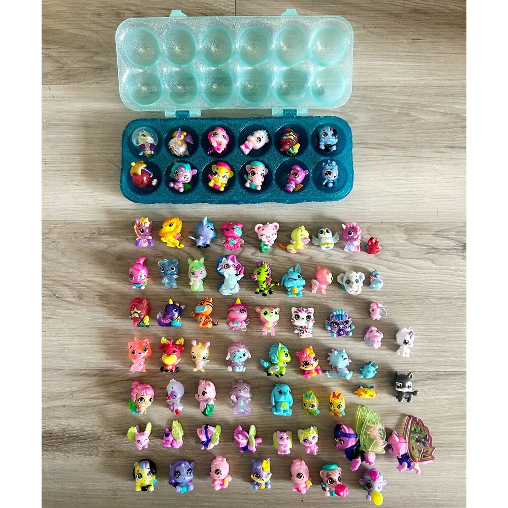 Hatchimals Vinyl Figures Mixed Collection Lot Several Series x50+ Some RARES EUC